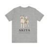 Akita Latin Shirt, Vintage Dog Sketch Tee, Dog Latin Gift Akita Latin Shirt, Vintage Dog Sketch Tee, Dog Latin Gift