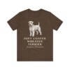 Soft Coated Wheaten Terrier Latin Shirt, Vintage Dog Sketch Tee, Dog Latin Gift
