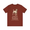 Parson Russell Terrier Latin Shirt, Vintage Dog Sketch Tee, Dog Latin Gift