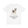 Fox Terrier (Smooth) Dad Shirt, Vintage Dog Sketch Tee, Dog Dad Gift