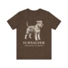 Standard Schnauzer Latin Shirt, Vintage Dog Sketch Tee, Dog Latin Gift Standard Schnauzer Latin Shirt, Vintage Dog Sketch Tee, Dog Latin Gift