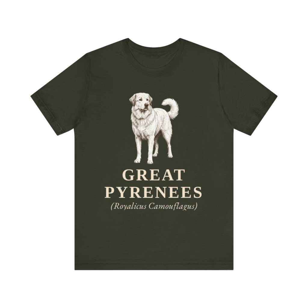 Great Pyrenees Latin Shirt, Vintage Dog Sketch Tee, Dog Latin Gift Great Pyrenees Latin Shirt, Vintage Dog Sketch Tee, Dog Latin Gift