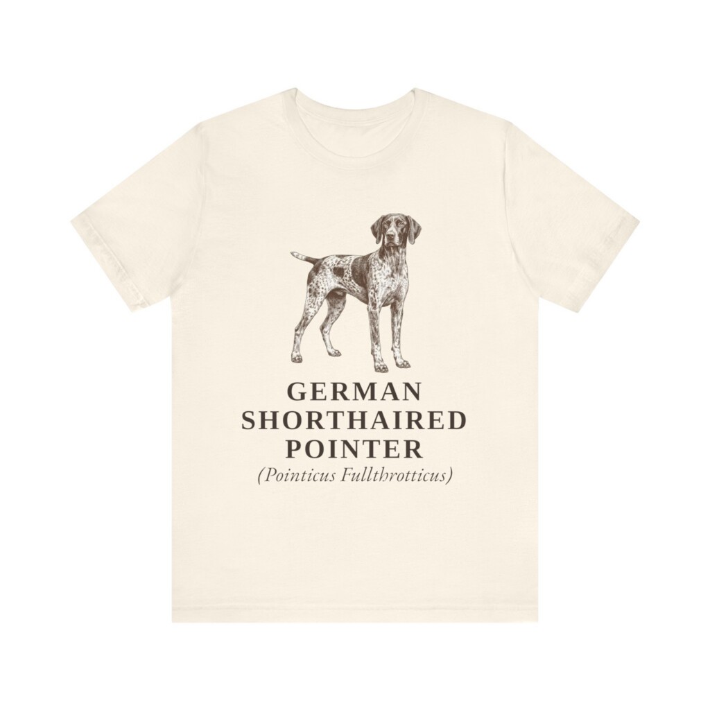 German Shorthaired Pointer Latin Shirt, Vintage Dog Sketch Tee, Dog Latin Gift German Shorthaired Pointer Latin Shirt, Vintage Dog Sketch Tee, Dog Latin Gift