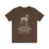 German Wirehaired Pointer Latin Shirt, Vintage Dog Sketch Tee, Dog Latin Gift