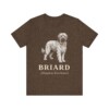Briard Latin Shirt, Vintage Dog Sketch Tee, Dog Latin Gift