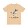 Cockapoo Latin Shirt, Vintage Dog Sketch Tee, Dog Latin Gift