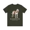 Bloodhound Latin Shirt, Vintage Dog Sketch Tee, Dog Latin Gift