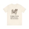 Tibetan Spaniel Latin Shirt, Vintage Dog Sketch Tee, Dog Latin Gift