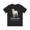 Akbash Latin Shirt, Vintage Dog Sketch Tee, Dog Latin Gift