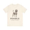 Poodle Latin Shirt, Vintage Dog Sketch Tee, Dog Latin Gift