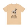 Black Russian Terrier Latin Shirt, Vintage Dog Sketch Tee, Dog Latin Gift
