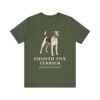 Fox Terrier (Smooth) Latin Shirt, Vintage Dog Sketch Tee, Dog Latin Gift Fox Terrier (Smooth) Latin Shirt, Vintage Dog Sketch Tee, Dog Latin Gift