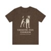 Fox Terrier (Smooth) Latin Shirt, Vintage Dog Sketch Tee, Dog Latin Gift Fox Terrier (Smooth) Latin Shirt, Vintage Dog Sketch Tee, Dog Latin Gift