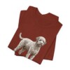 Lagotto Romagnolo Latin Shirt, Vintage Dog Sketch Tee, Dog Latin Gift
