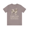 Tibetan Spaniel Latin Shirt, Vintage Dog Sketch Tee, Dog Latin Gift