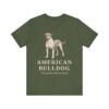 American Bulldog Latin Shirt, Vintage Dog Sketch Tee, Dog Latin Gift