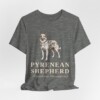 Pyrenean Shepherd Latin Shirt, Vintage Dog Sketch Tee, Dog Latin Gift Pyrenean Shepherd Latin Shirt, Vintage Dog Sketch Tee, Dog Latin Gift