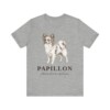 Papillon Latin Shirt, Vintage Dog Sketch Tee, Dog Latin Gift