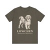 Lowchen Latin Shirt, Vintage Dog Sketch Tee, Dog Latin Gift
