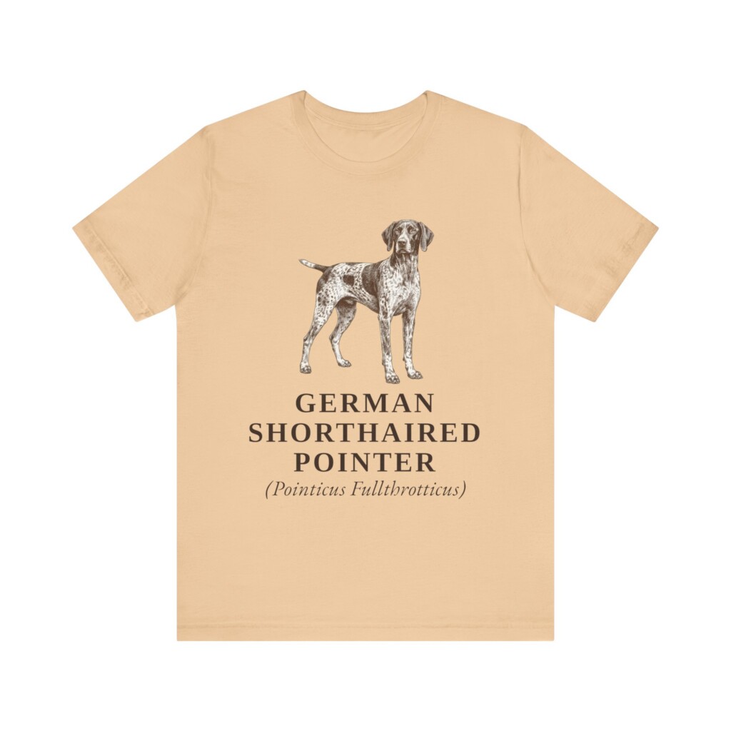 German Shorthaired Pointer Latin Shirt, Vintage Dog Sketch Tee, Dog Latin Gift German Shorthaired Pointer Latin Shirt, Vintage Dog Sketch Tee, Dog Latin Gift