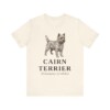 Cairn Terrier Latin Shirt, Vintage Dog Sketch Tee, Dog Latin Gift