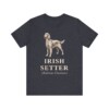 Irish Setter Latin Shirt, Vintage Dog Sketch Tee, Dog Latin Gift