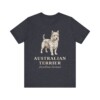 Australian Terrier Latin Shirt, Vintage Dog Sketch Tee, Dog Latin Gift