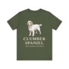 Clumber Spaniel Latin Shirt, Vintage Dog Sketch Tee, Dog Latin Gift