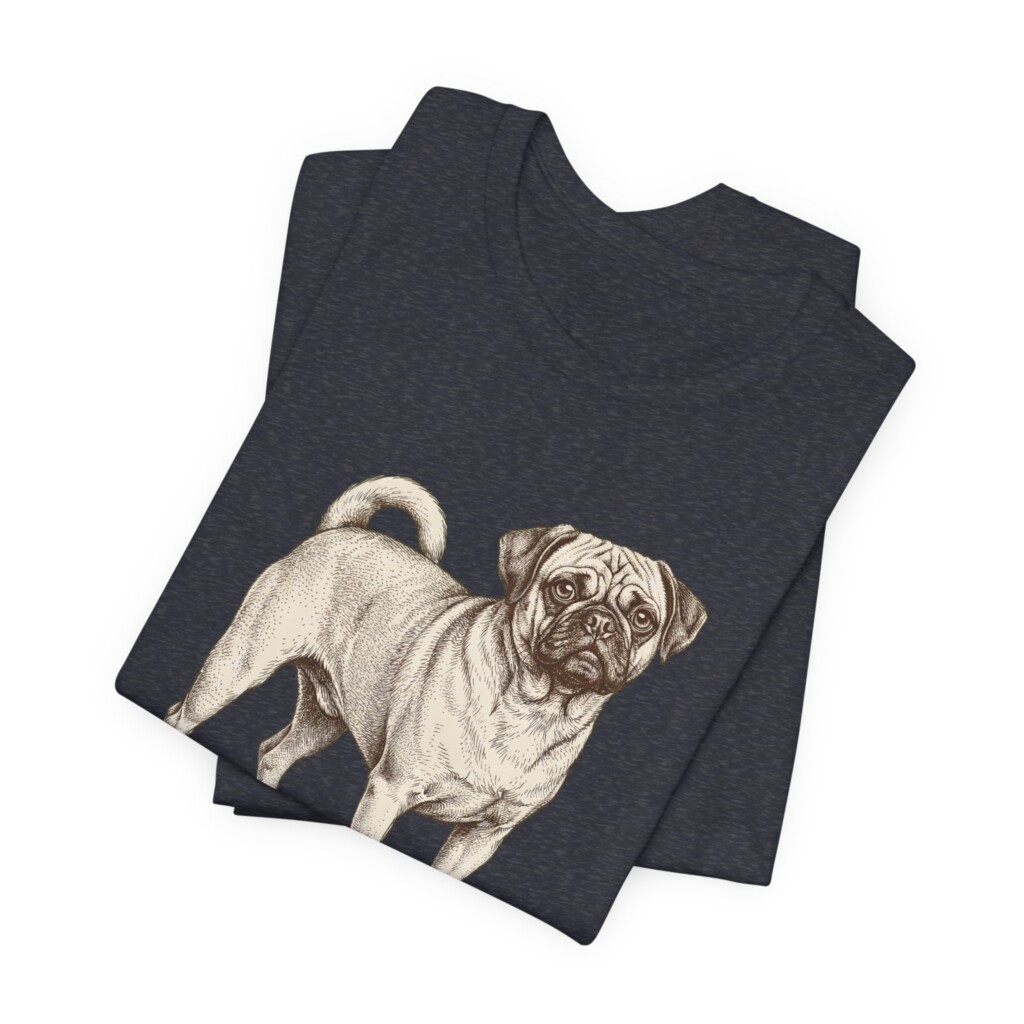 Puggle Latin Shirt, Vintage Dog Sketch Tee, Dog Latin Gift Puggle Latin Shirt, Vintage Dog Sketch Tee, Dog Latin Gift