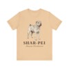 Shar-Pei Latin Shirt, Vintage Dog Sketch Tee, Dog Latin Gift