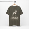 Chinese Crested Latin Shirt, Vintage Dog Sketch Tee, Dog Latin Gift