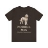Poodle Mix Latin Shirt, Vintage Dog Sketch Tee, Dog Latin Gift Poodle Mix Latin Shirt, Vintage Dog Sketch Tee, Dog Latin Gift
