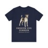 Fox Terrier (Smooth) Latin Shirt, Vintage Dog Sketch Tee, Dog Latin Gift Fox Terrier (Smooth) Latin Shirt, Vintage Dog Sketch Tee, Dog Latin Gift
