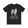 American Eskimo Dog Latin Shirt, Vintage Dog Sketch Tee, Dog Latin Gift