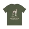 Italian Greyhound Latin Shirt, Vintage Dog Sketch Tee, Dog Latin Gift