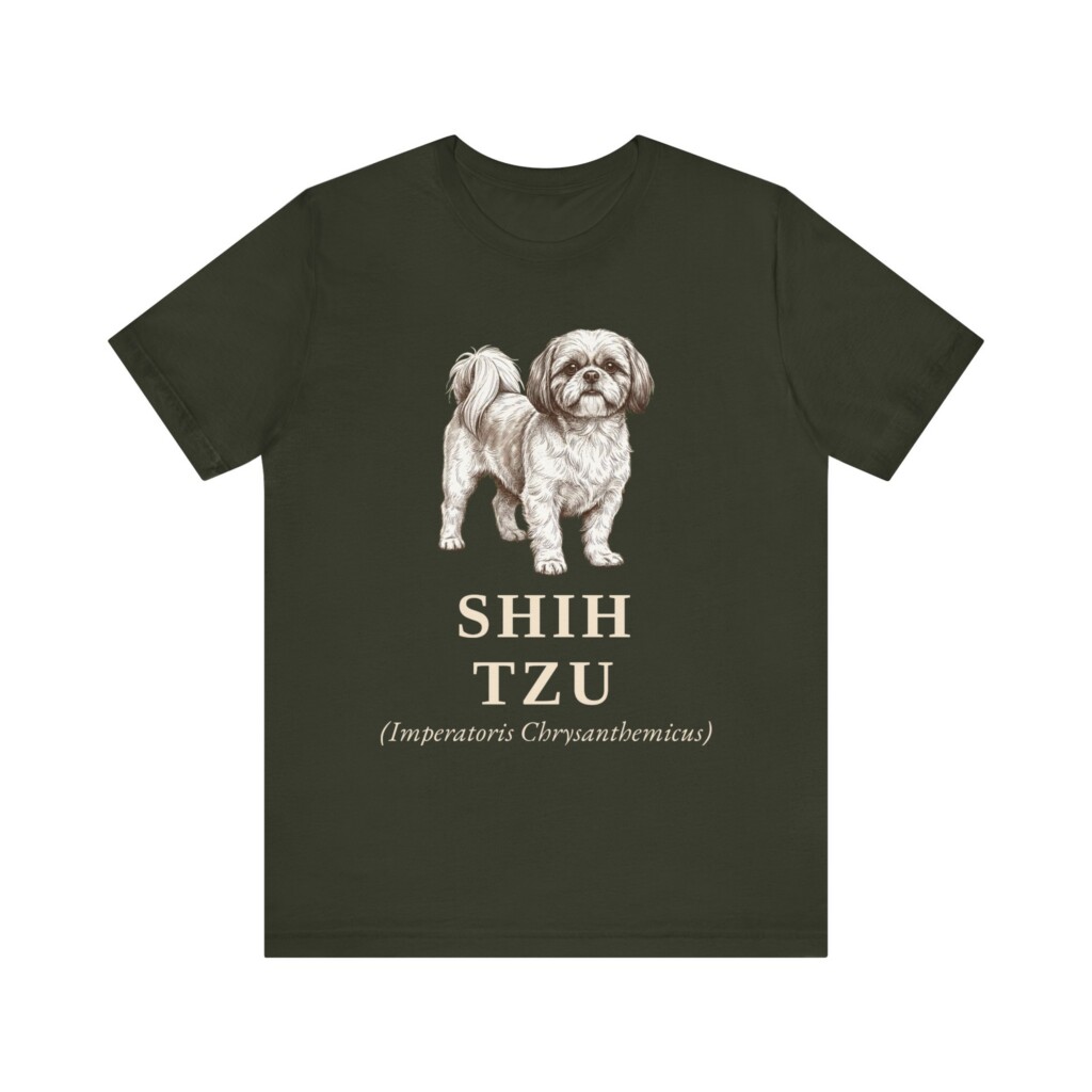 Shih Tzu Latin Shirt, Vintage Dog Sketch Tee, Dog Latin Gift Shih Tzu Latin Shirt, Vintage Dog Sketch Tee, Dog Latin Gift