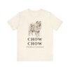 Chow Chow Latin Shirt, Vintage Dog Sketch Tee, Dog Latin Gift