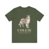 Collie Latin Shirt, Vintage Dog Sketch Tee, Dog Latin Gift