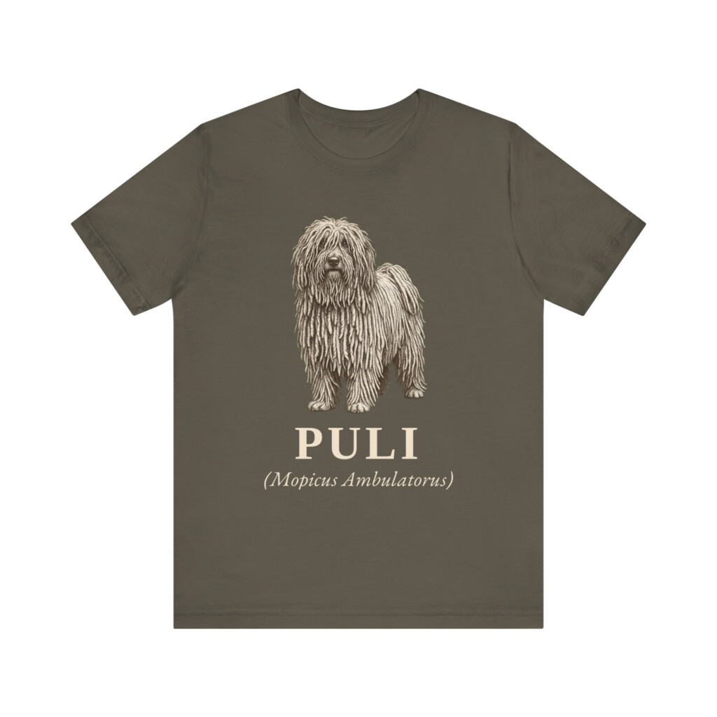Puli Latin Shirt, Vintage Dog Sketch Tee, Dog Latin Gift Puli Latin Shirt, Vintage Dog Sketch Tee, Dog Latin Gift