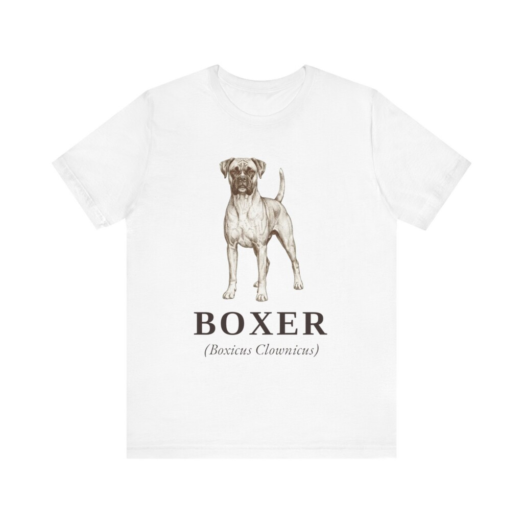 Boxer Latin Shirt, Vintage Dog Sketch Tee, Dog Latin Gift Boxer Latin Shirt, Vintage Dog Sketch Tee, Dog Latin Gift
