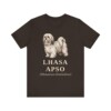 Lhasa Apso Latin Shirt, Vintage Dog Sketch Tee, Dog Latin Gift