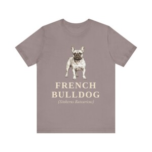 French Bulldog Latin Shirt, Vintage Dog Sketch Tee, Dog Latin Gift
