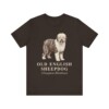 Old English Sheepdog Latin Shirt, Vintage Dog Sketch Tee, Dog Latin Gift