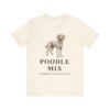 Poodle Mix Latin Shirt, Vintage Dog Sketch Tee, Dog Latin Gift Poodle Mix Latin Shirt, Vintage Dog Sketch Tee, Dog Latin Gift