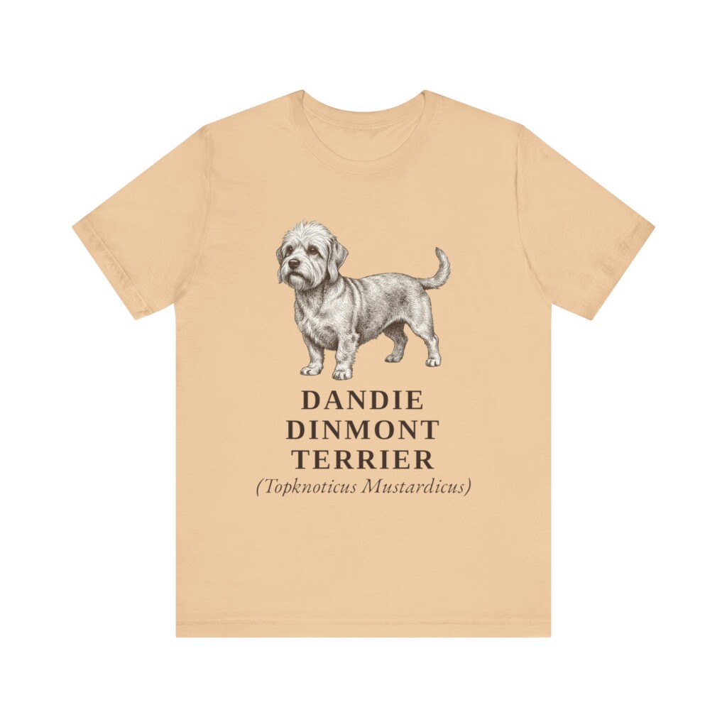 Dandie Dinmont Terrier Latin Shirt, Vintage Dog Sketch Tee, Dog Latin Gift Dandie Dinmont Terrier Latin Shirt, Vintage Dog Sketch Tee, Dog Latin Gift