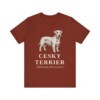 Cesky Terrier Latin Shirt, Vintage Dog Sketch Tee, Dog Latin Gift