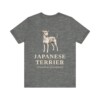 Japanese Terrier Latin Shirt, Vintage Dog Sketch Tee, Dog Latin Gift