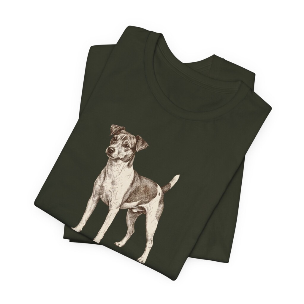Rat Terrier Latin Shirt, Vintage Dog Sketch Tee, Dog Latin Gift Rat Terrier Latin Shirt, Vintage Dog Sketch Tee, Dog Latin Gift