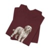 Polish Lowland Sheepdog Latin Shirt, Vintage Dog Sketch Tee, Dog Latin Gift