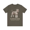 Standard Schnauzer Latin Shirt, Vintage Dog Sketch Tee, Dog Latin Gift Standard Schnauzer Latin Shirt, Vintage Dog Sketch Tee, Dog Latin Gift